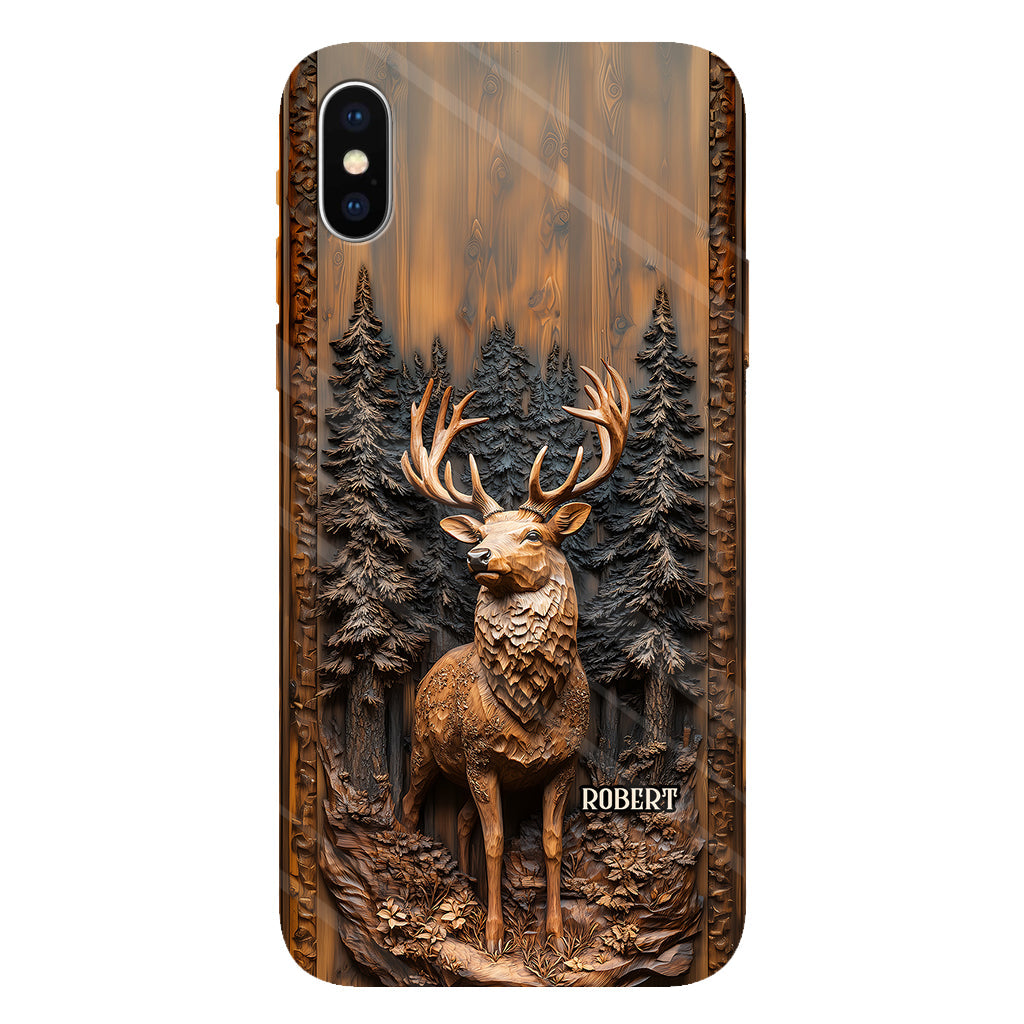 Passionné de chasse - Coque de téléphone personnalisée avec motif intégral sur le thème de la chasse