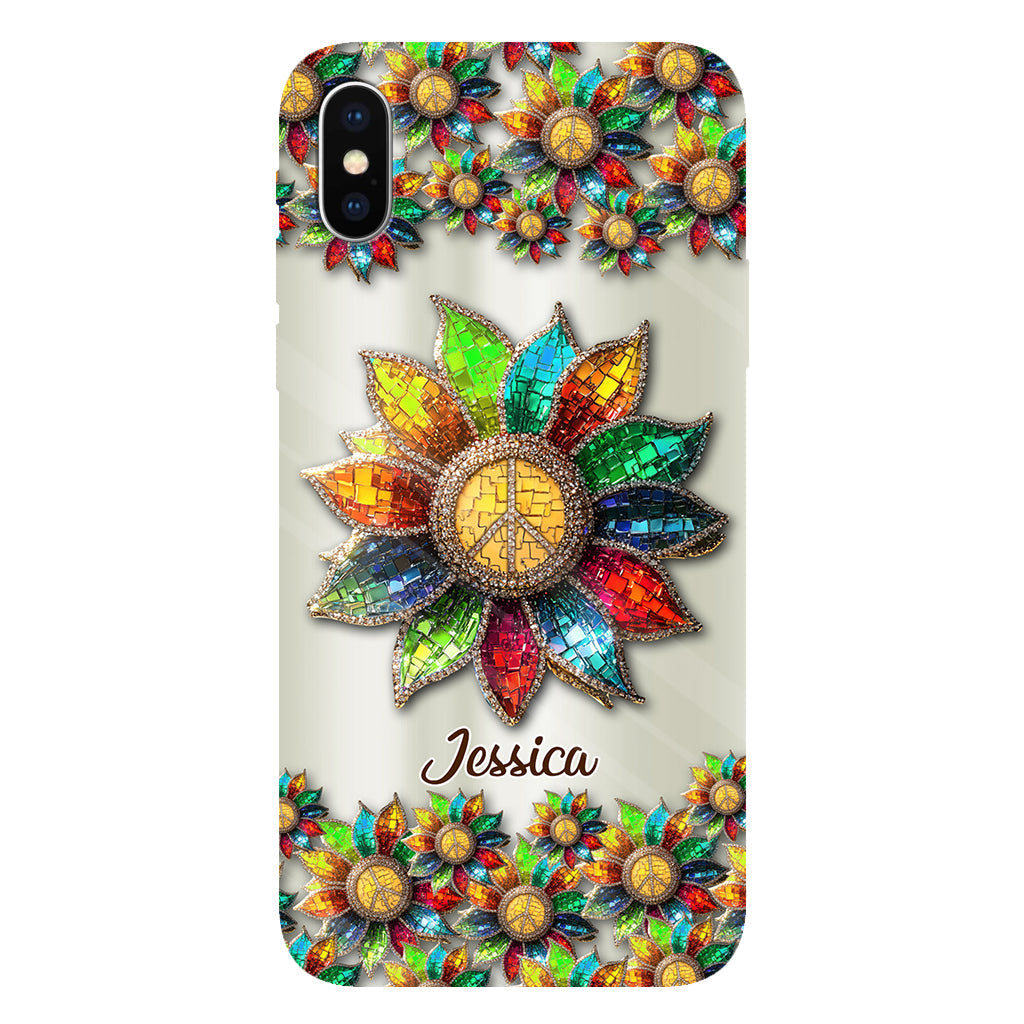 Coque de téléphone personnalisée Hippie Soul - Motif hippie intégral