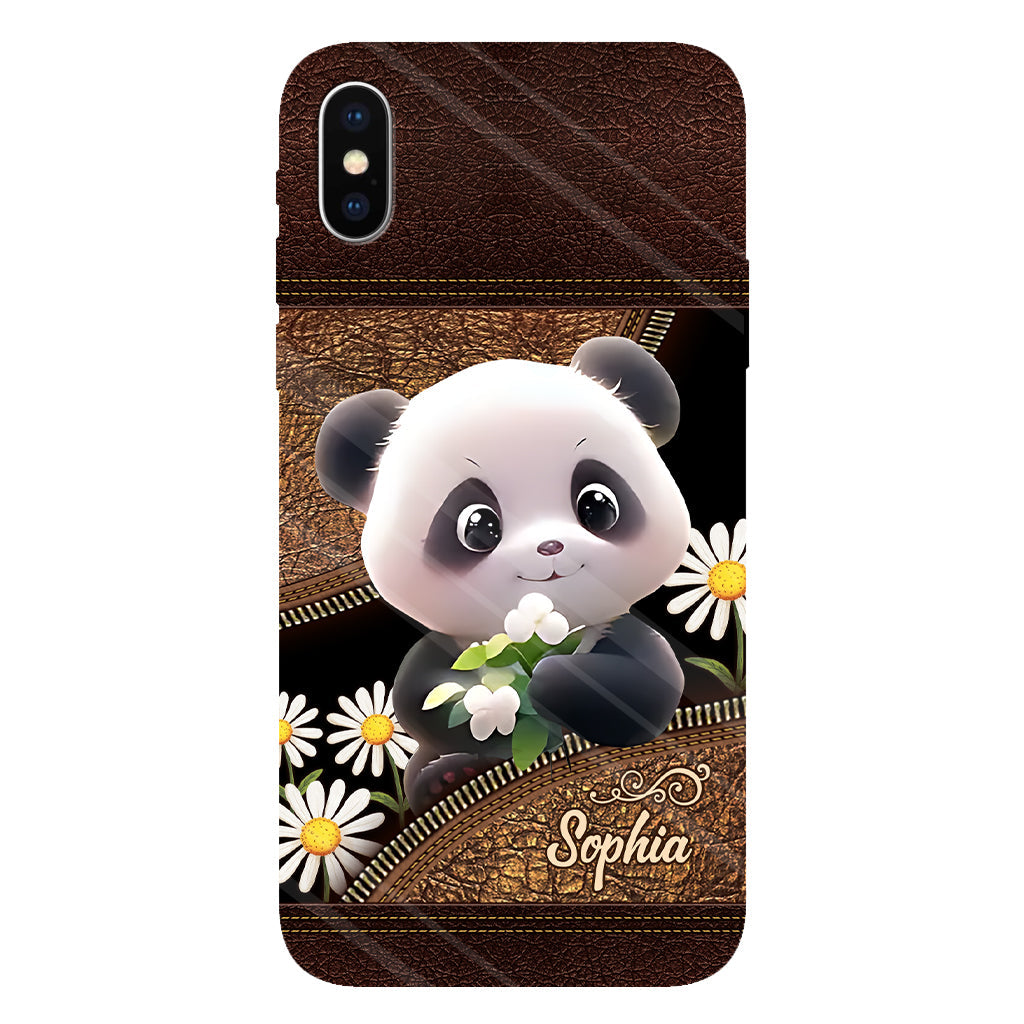 Just A Girl Who Loves Pandas - Personalized Panda Lover Full Print Phone Case