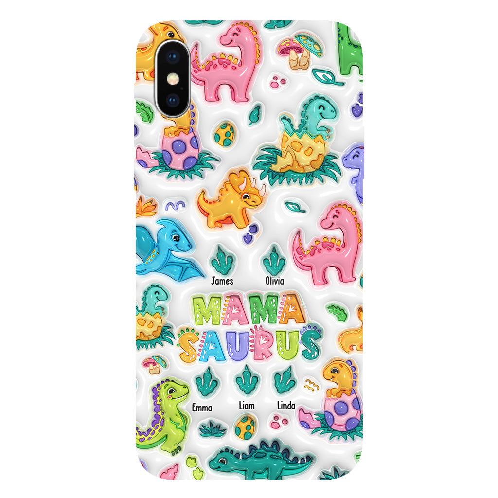 Mamasaurus - Personalized Mother Full Print Phone Case