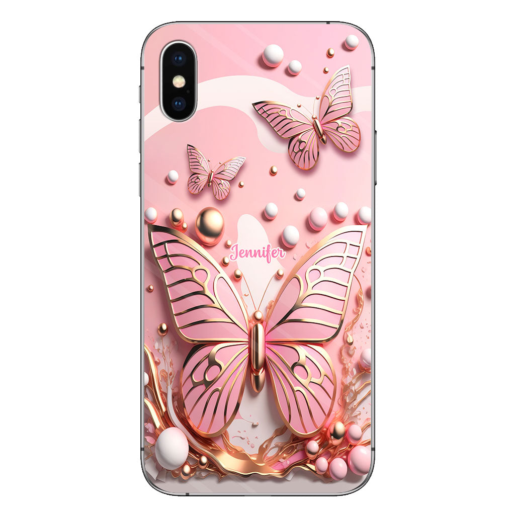 Love Butterflies - Personalized Butterfly Phone Case