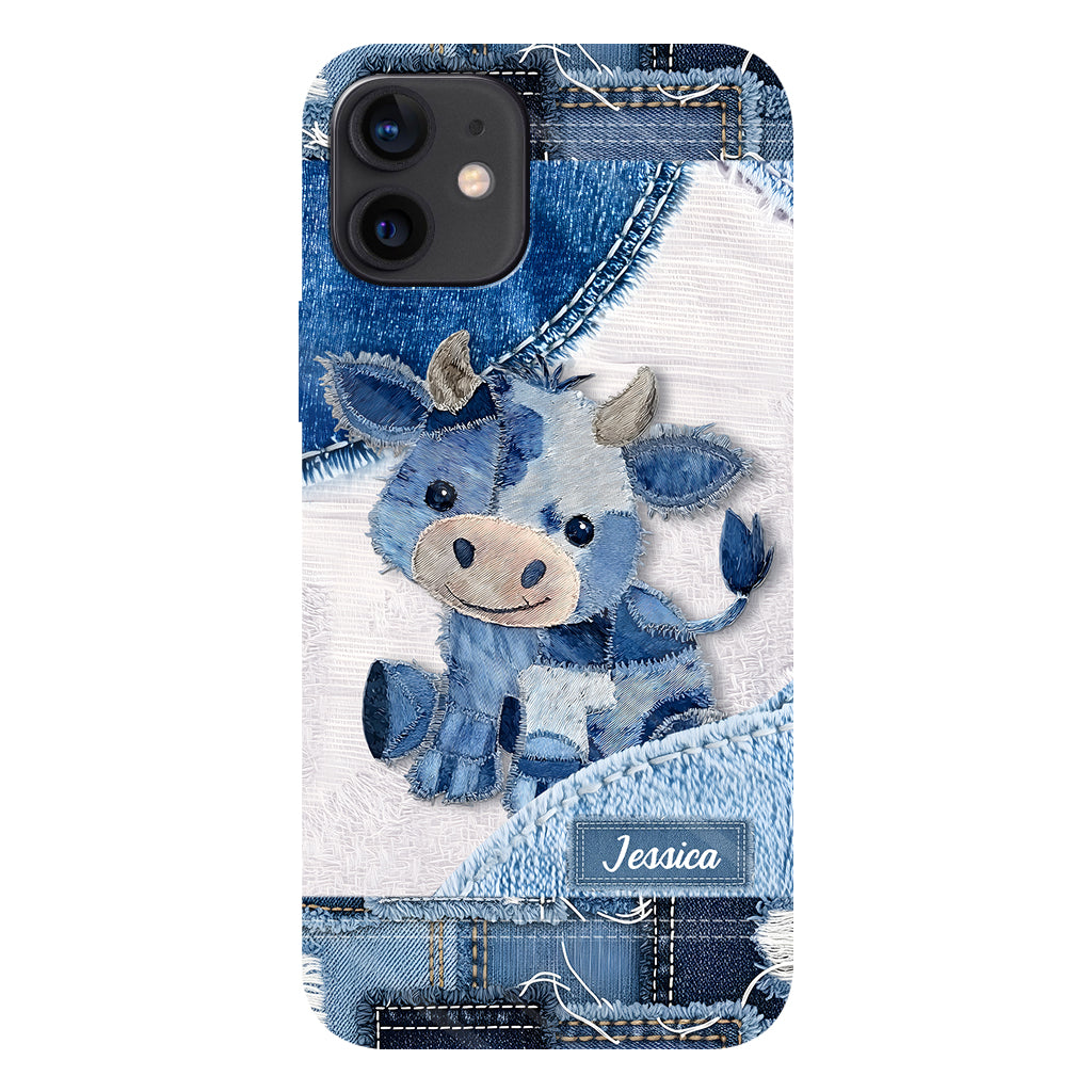 Coque de téléphone personnalisée avec imprimé vache des Highlands - Mignonne vache des Highlands