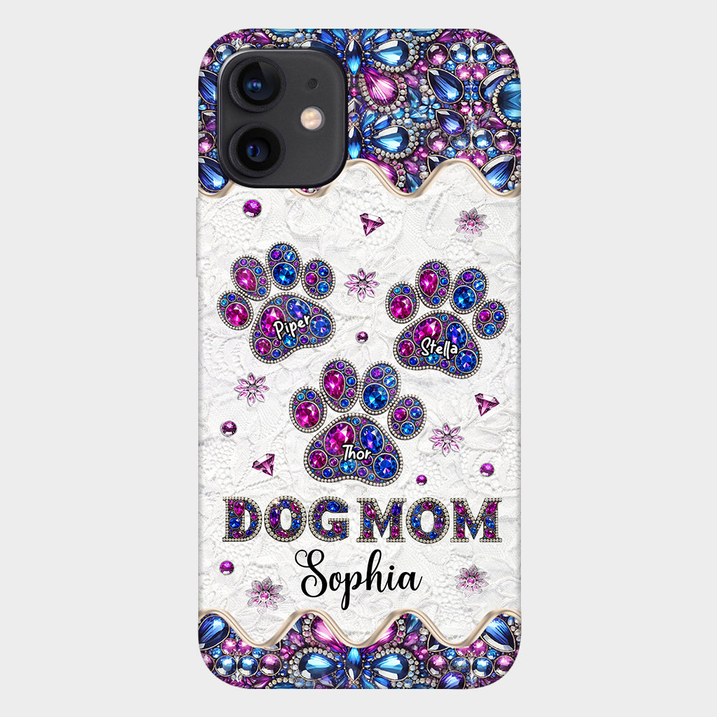 Maman de chien - Coque de téléphone personnalisée avec motif chien intégral