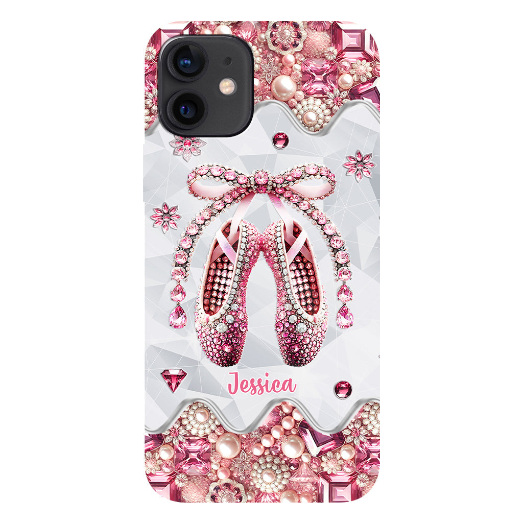 Coque de téléphone personnalisée Love Ballet - Impression intégrale sur le thème du ballet