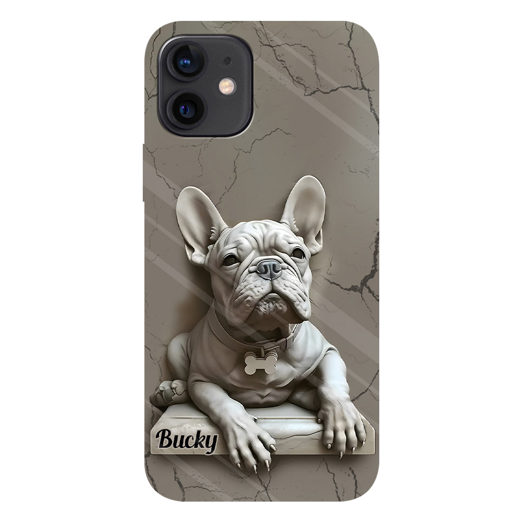 Coque de téléphone personnalisée avec motif bouledogue français - Bouledogue français