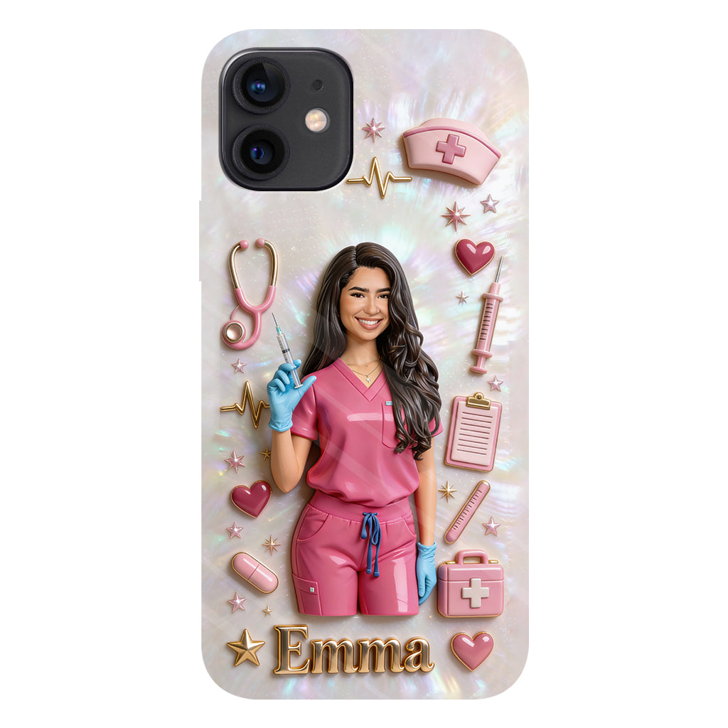 Medical Nurse - Personalized Nurse Full Print Phone Case