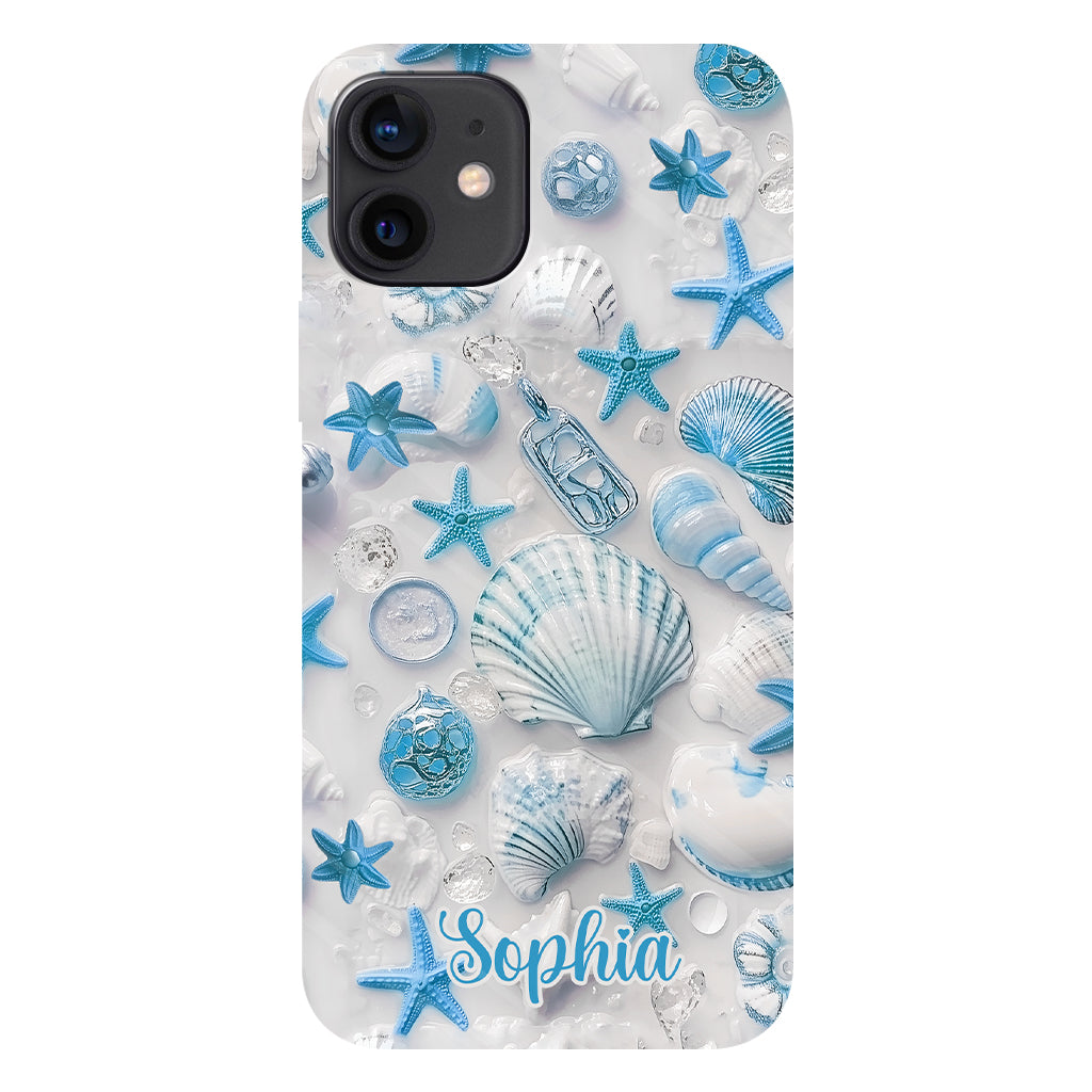 Beach Lovin' Girl - Personalized Sea Lover Full Print Phone Case