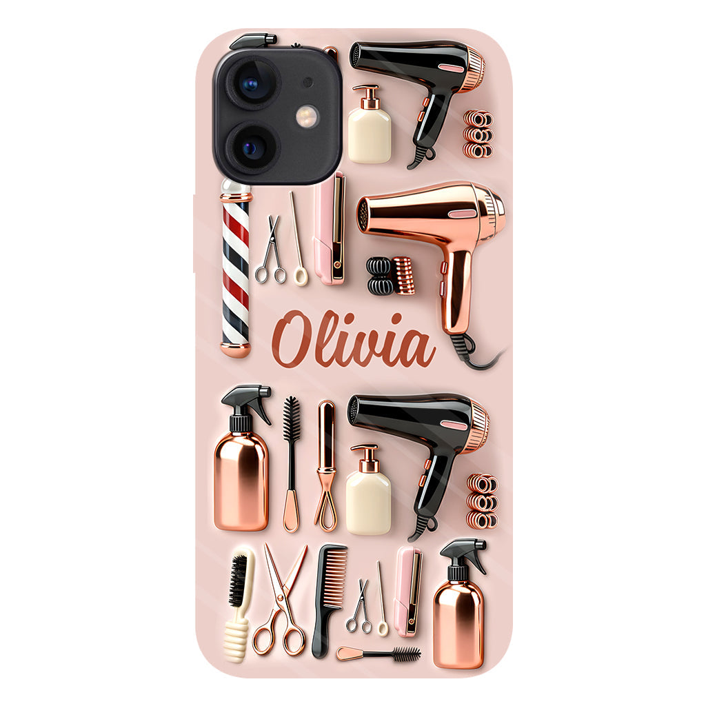 Coiffeur parfait - Coque de téléphone personnalisée avec impression intégrale Coiffeur