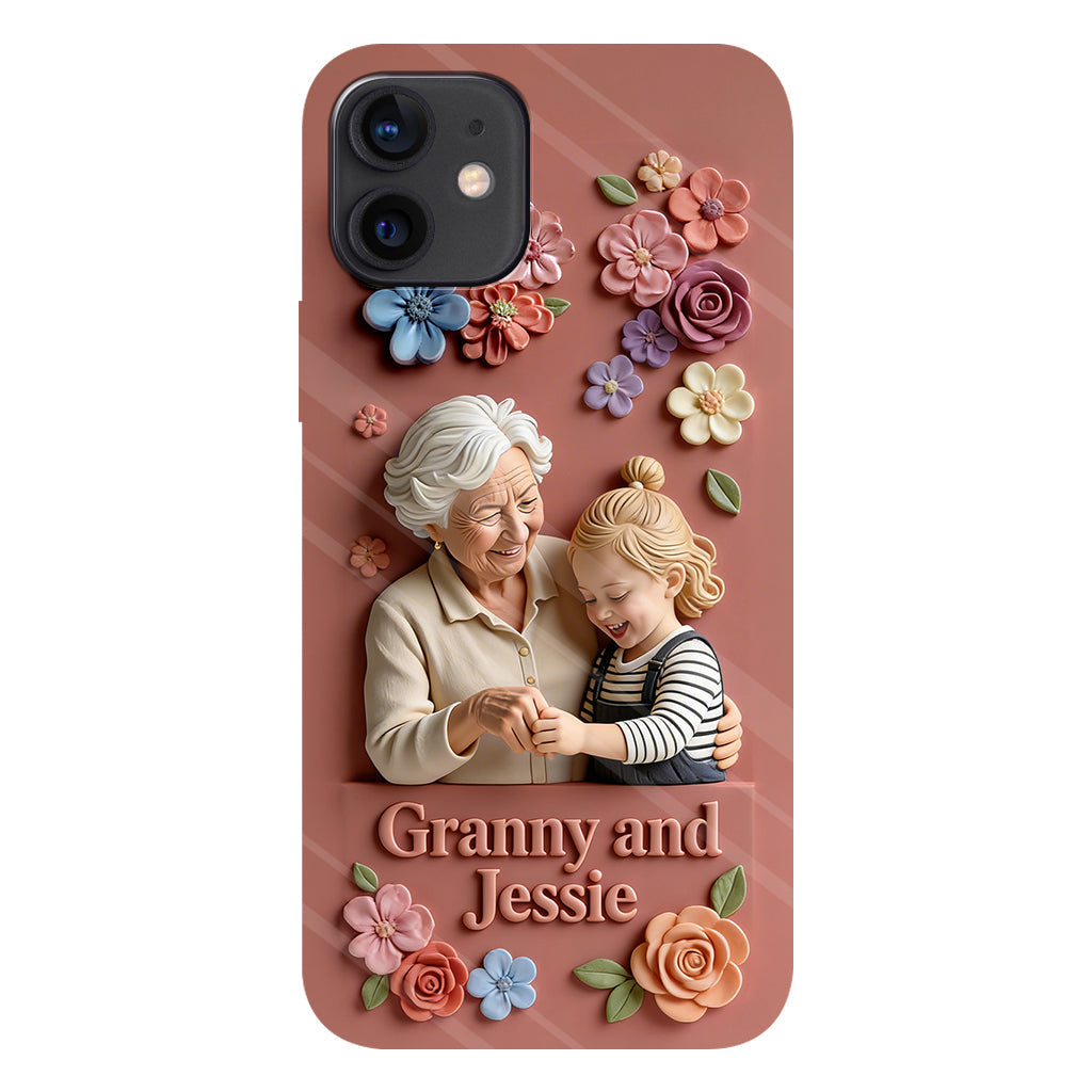 Perfect Gift For Her - Personalized Grandma Full Print Phone Case