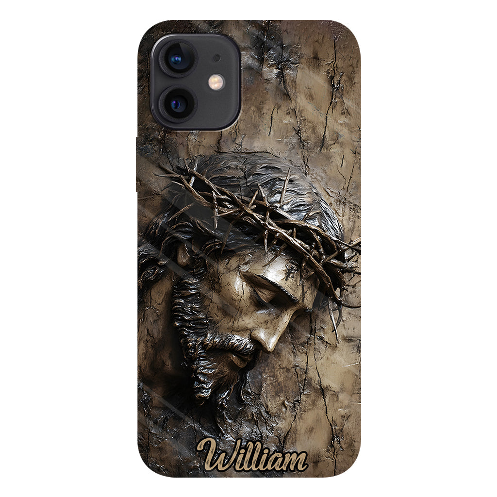 Foi, Espérance, Amour - Coque de téléphone personnalisée avec imprimé chrétien intégral