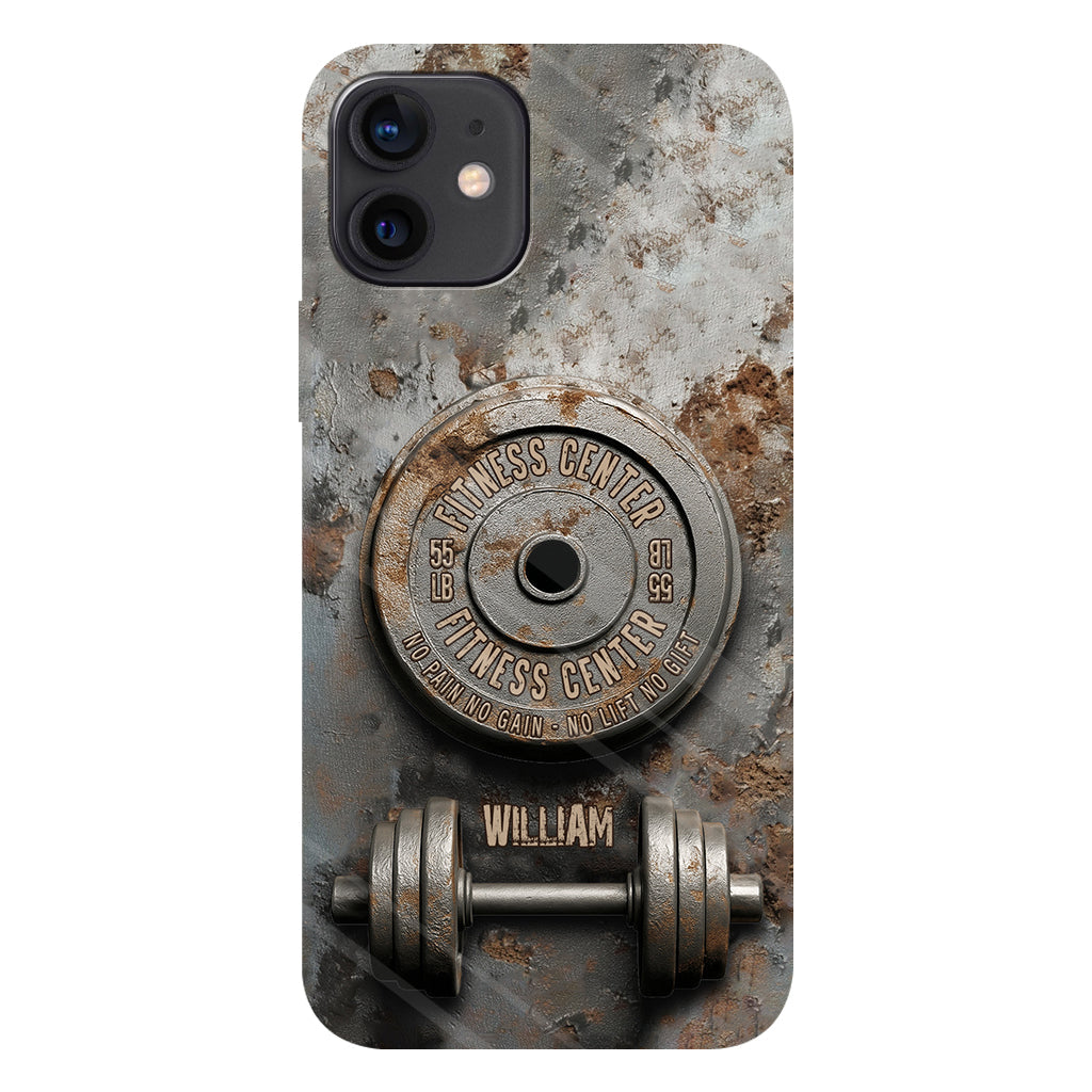 Pas de douleur, pas de gain - Coque de téléphone personnalisée avec imprimé fitness
