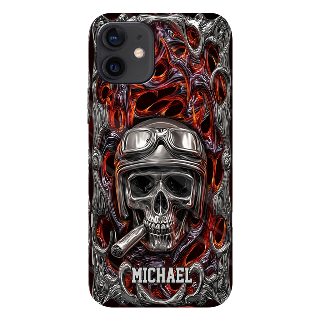 Ride Or Die - Coque de téléphone personnalisée pour motard avec impression intégrale