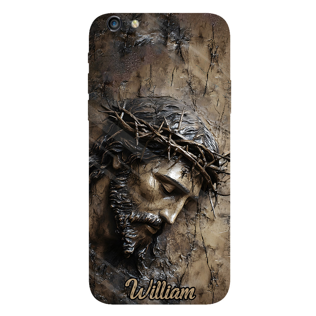 Foi, Espérance, Amour - Coque de téléphone personnalisée avec imprimé chrétien intégral