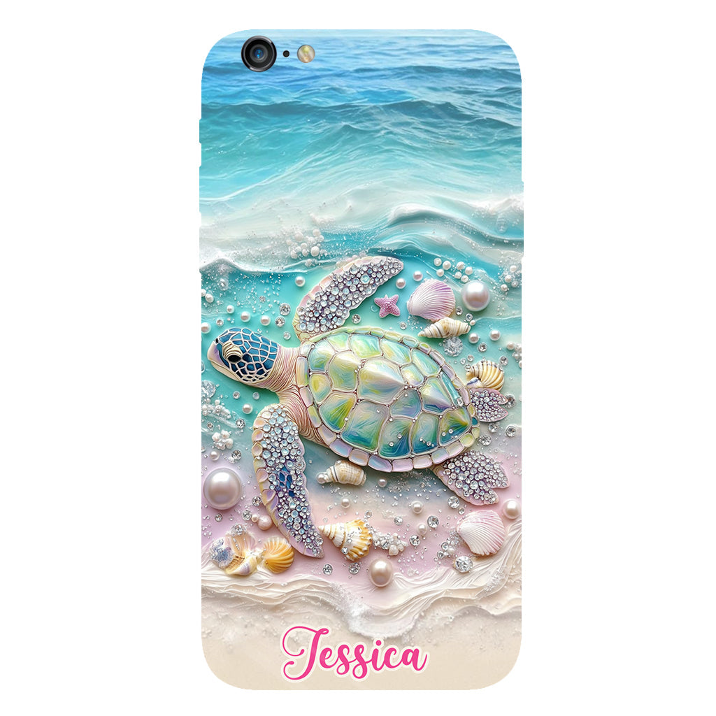 Love Turtles - Personalized Turtle Full Print Phone Case