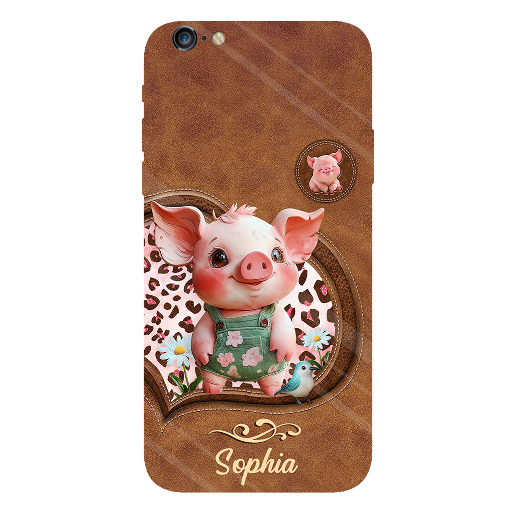 Cute Pig - Personalized Pig Lover Full Print Phone Case