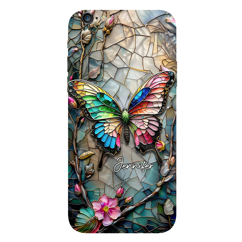 Love Butterflies - Personalized Butterfly Full Print Phone Case