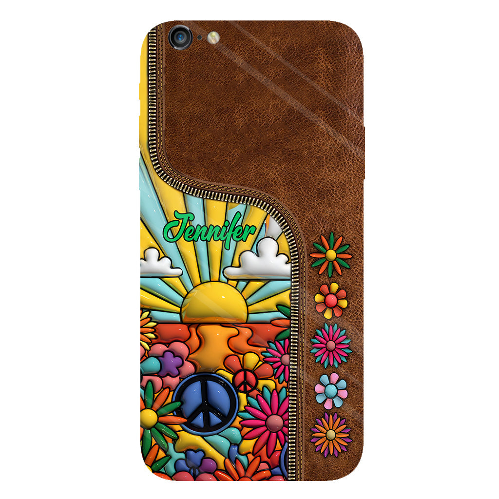 Hippie Soul - Personalized Hippie Full Print Phone Case