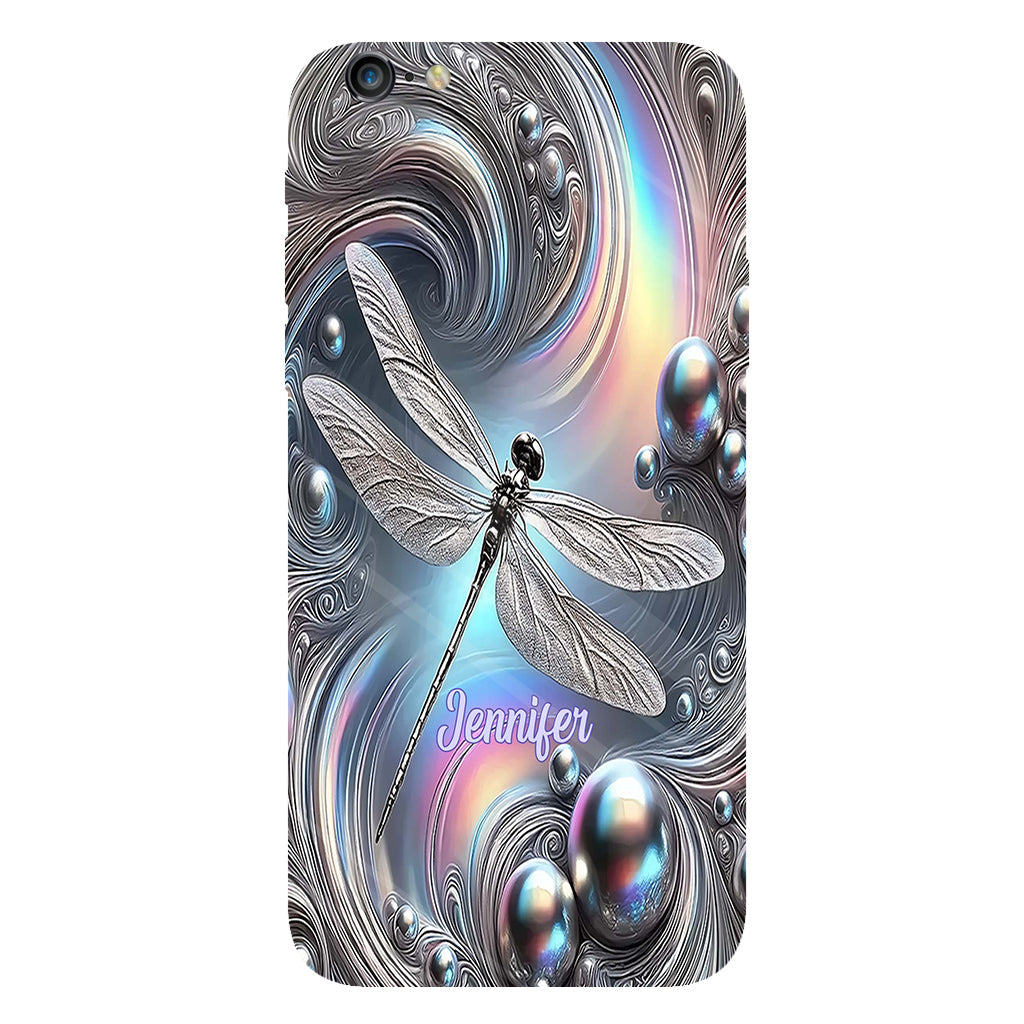 Magnifique libellule - Coque de téléphone personnalisée avec motif libellule intégral
