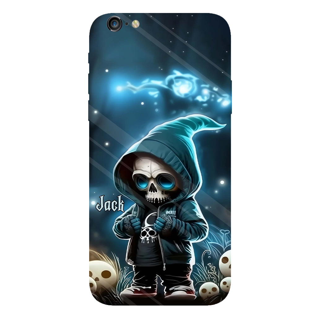 Coque de téléphone personnalisée Cool Dude - Motif crâne intégral