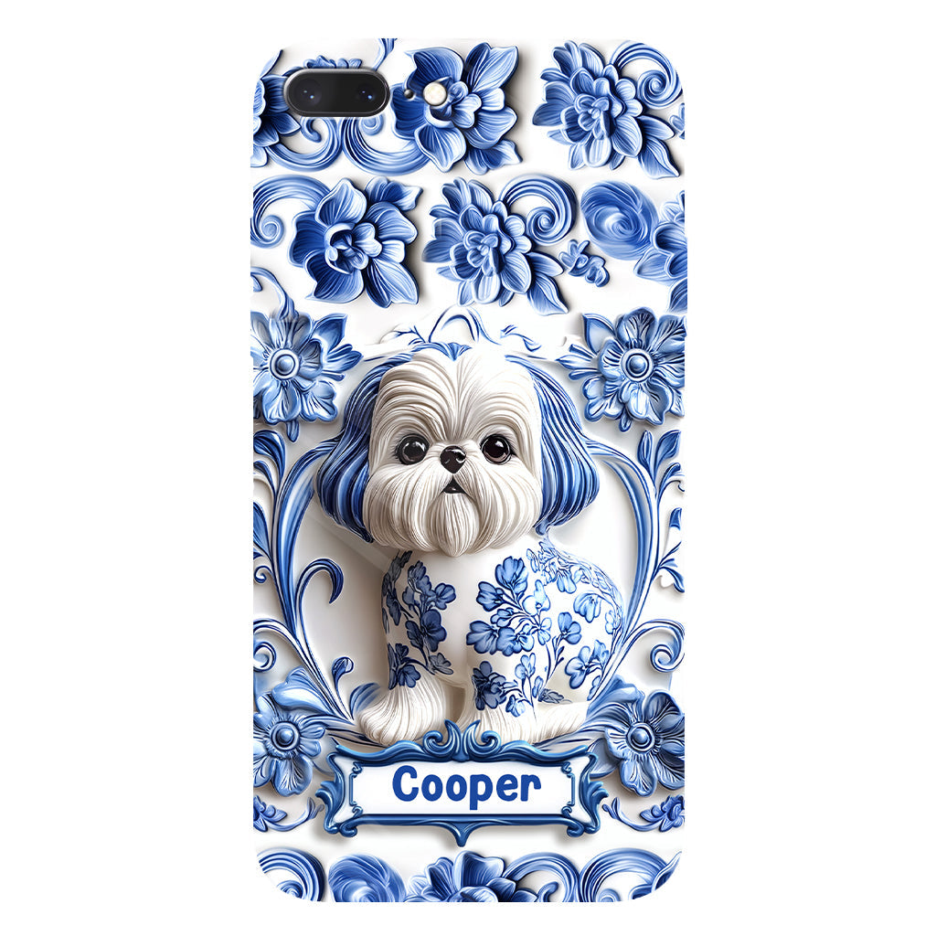 Cute Dog - Personalized Dog Full Print Phone Case