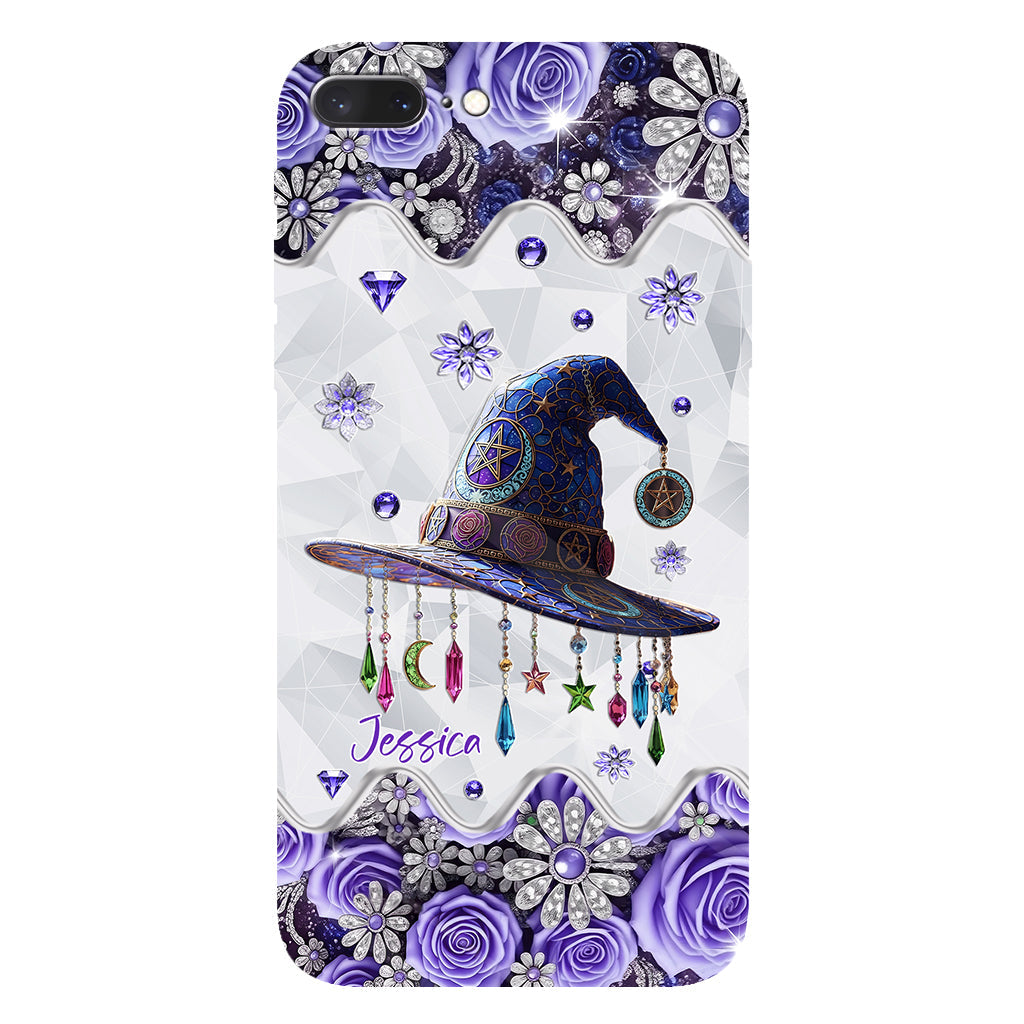 Magnifique chapeau de sorcière - Coque de téléphone personnalisée avec imprimé intégral de sorcière