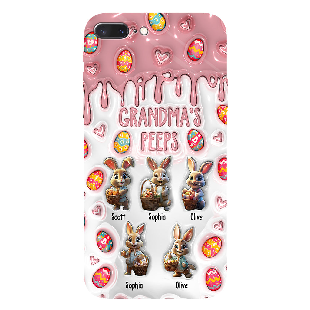 Grandma's Peeps - Personalized Grandma Full Print Phone Case