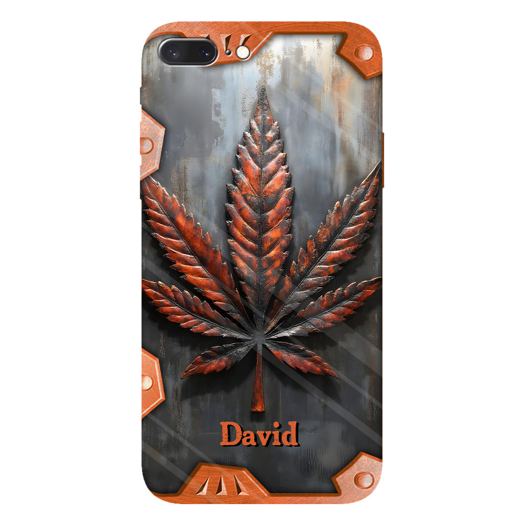 Stunning Leaf - Personalized Weed Full Print Phone Case