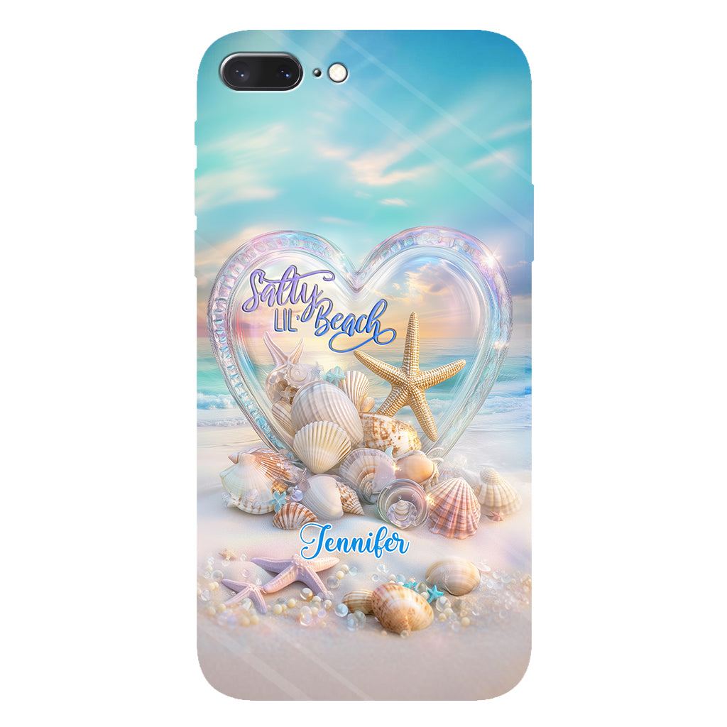 Salty Lil Beach - Coque de téléphone personnalisée pour amoureux de la mer avec impression intégrale