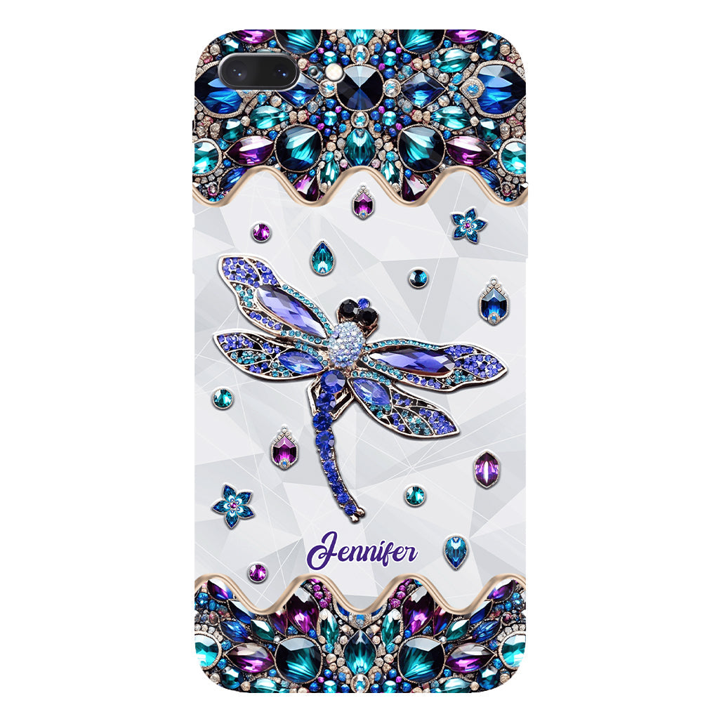 Love Dragonfly - Personalized Dragonfly Full Print Phone Case