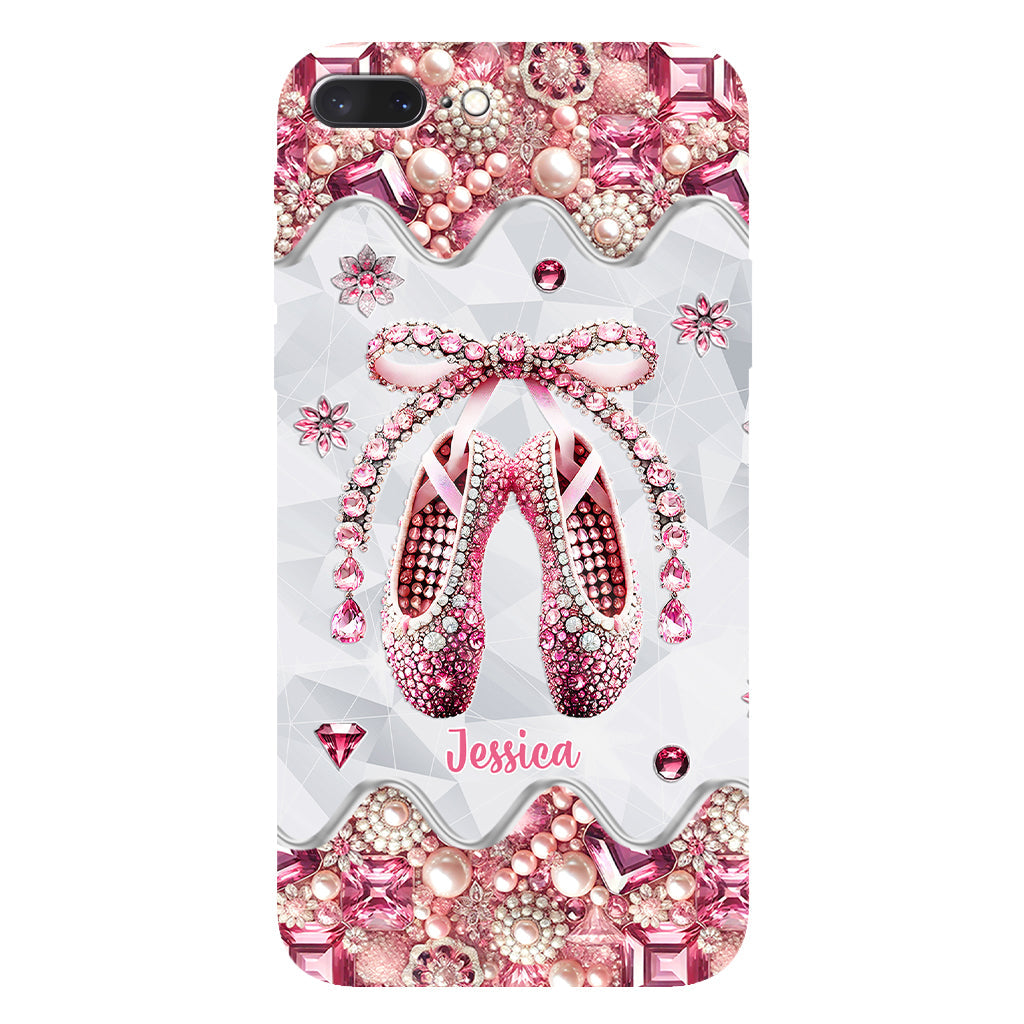 Coque de téléphone personnalisée Love Ballet - Impression intégrale sur le thème du ballet