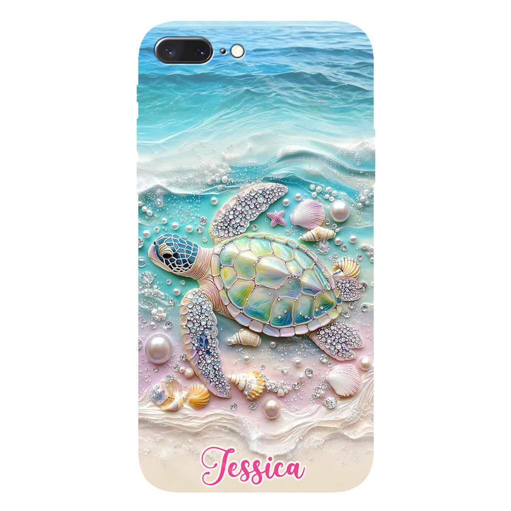 Love Turtles - Personalized Turtle Full Print Phone Case
