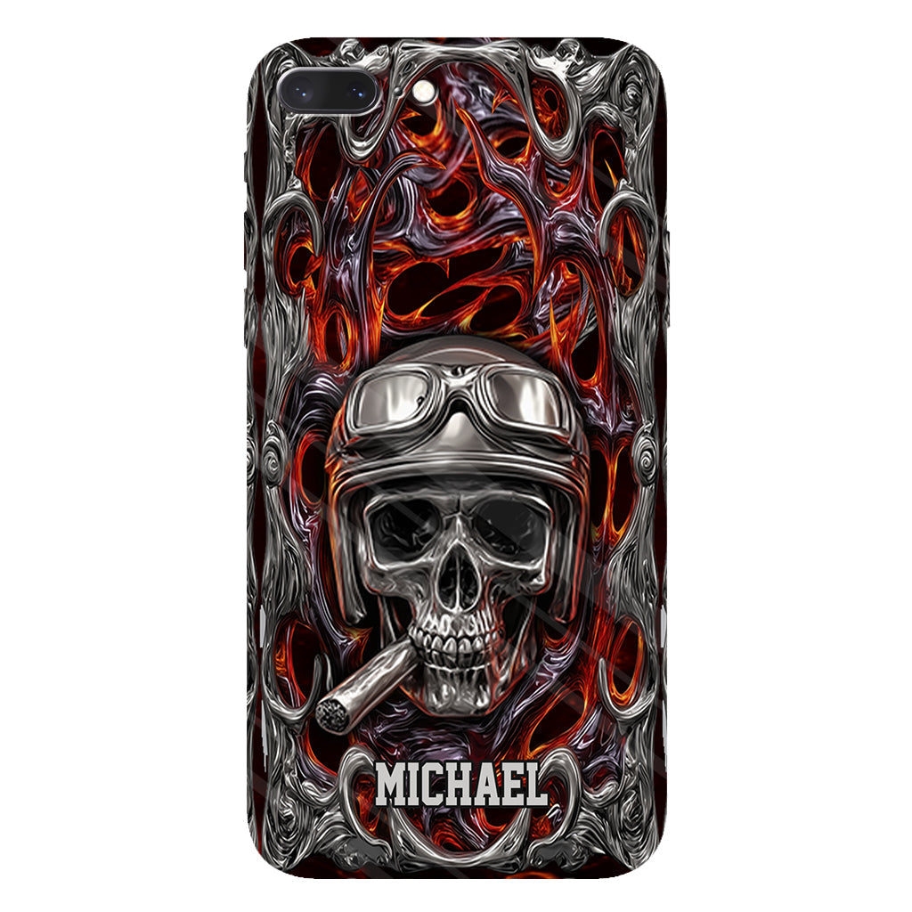 Ride Or Die - Coque de téléphone personnalisée pour motard avec impression intégrale