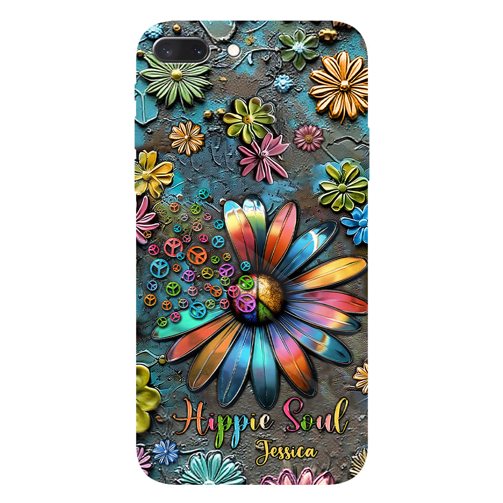 Hippie Soul - Personalized Hippie Full Print Phone Case