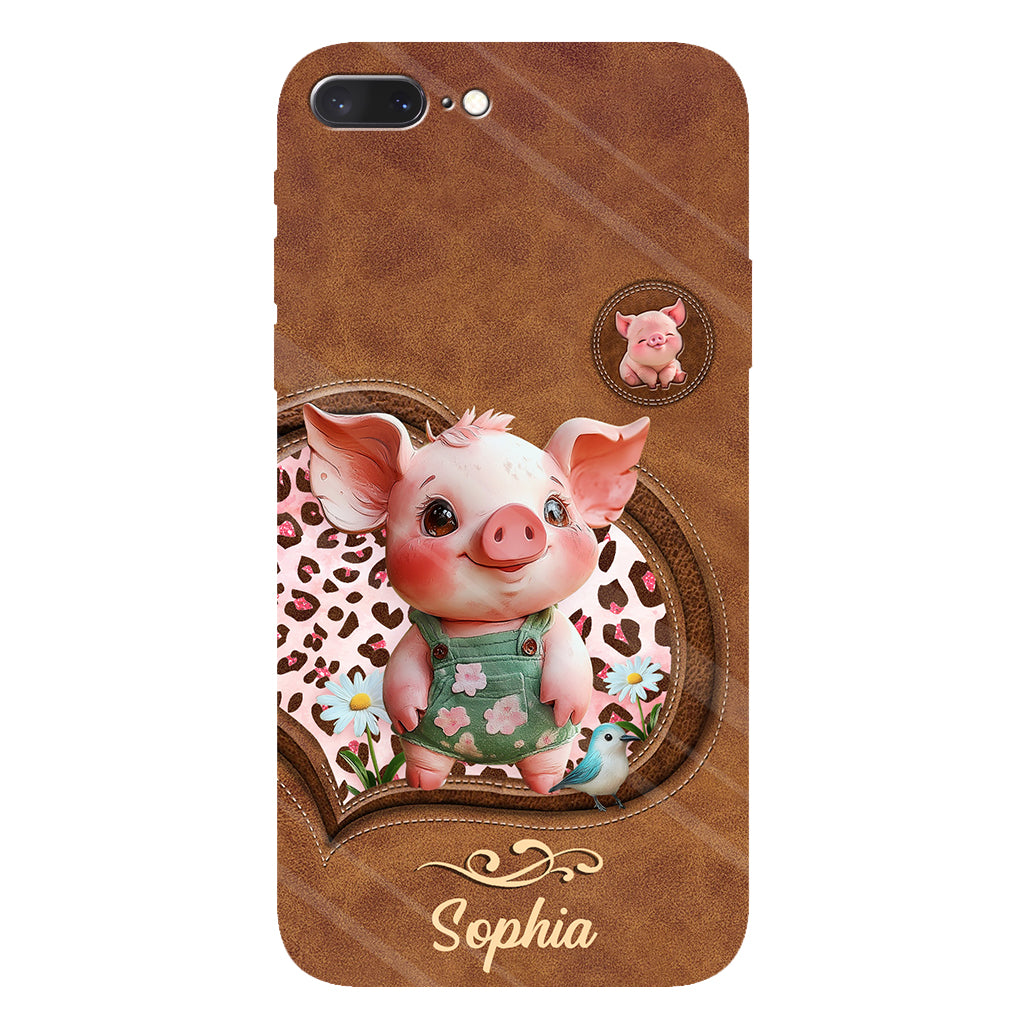Cute Pig - Personalized Pig Lover Full Print Phone Case