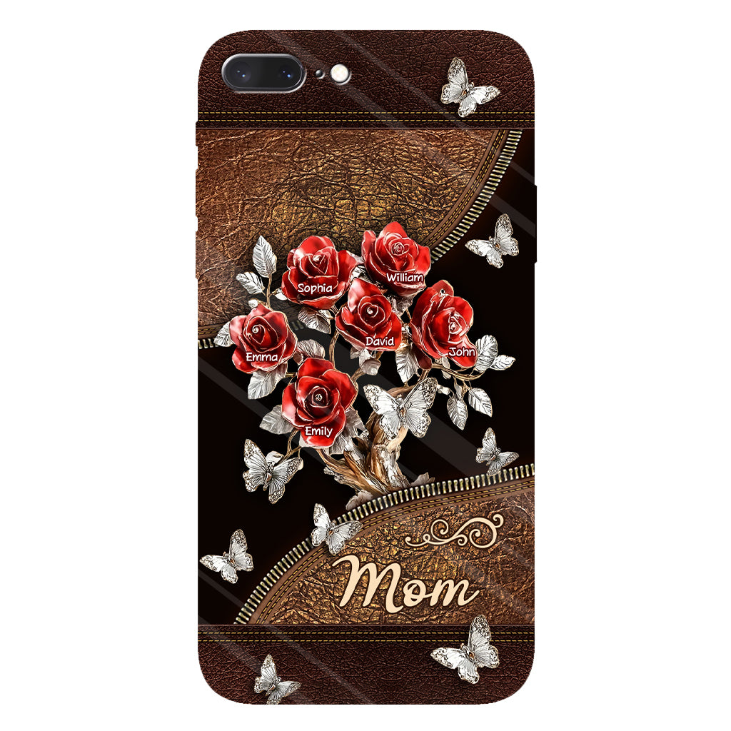 Beautiful Roses Gift For Mom, Grandma,... - Personalized Mother Full Print Phone Case