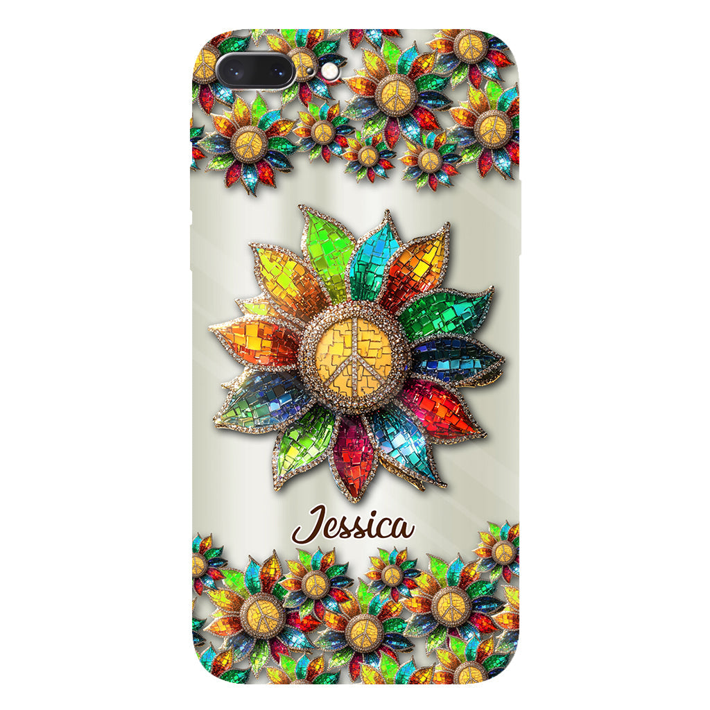 Coque de téléphone personnalisée Hippie Soul - Motif hippie intégral