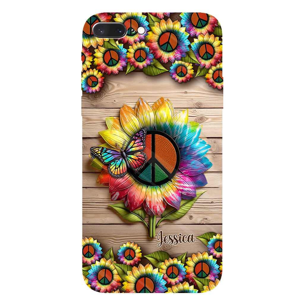 Coque de téléphone personnalisée Hippie Soul - Motif hippie intégral