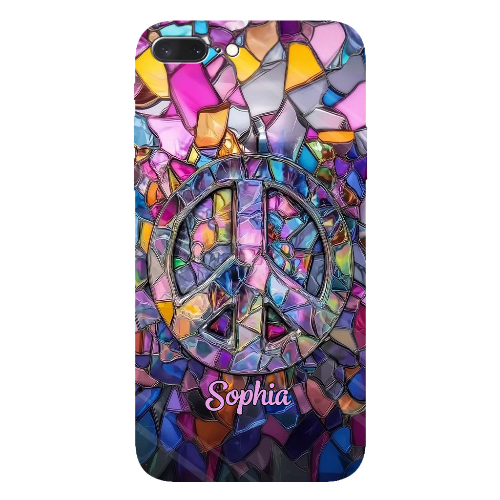 Coque de téléphone personnalisée Hippie Soul - Motif hippie intégral