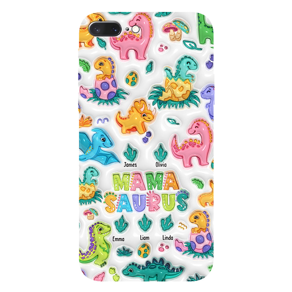 Mamasaurus - Personalized Mother Full Print Phone Case