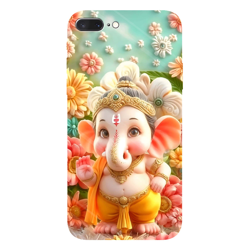 Coque de téléphone Ganesha - Impression intégrale hindoue
