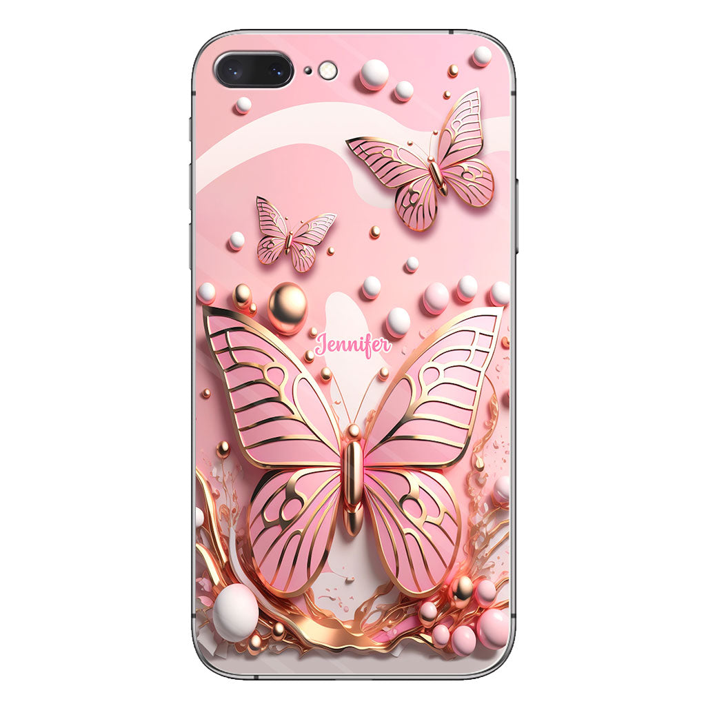Love Butterflies - Personalized Butterfly Phone Case