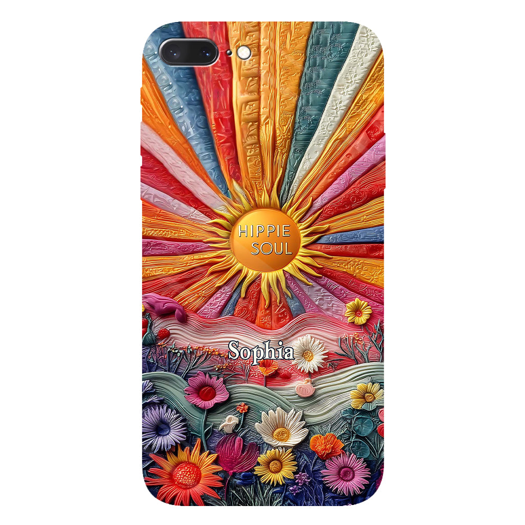 Hippie Soul - Personalized Hippie Full Print Phone Case