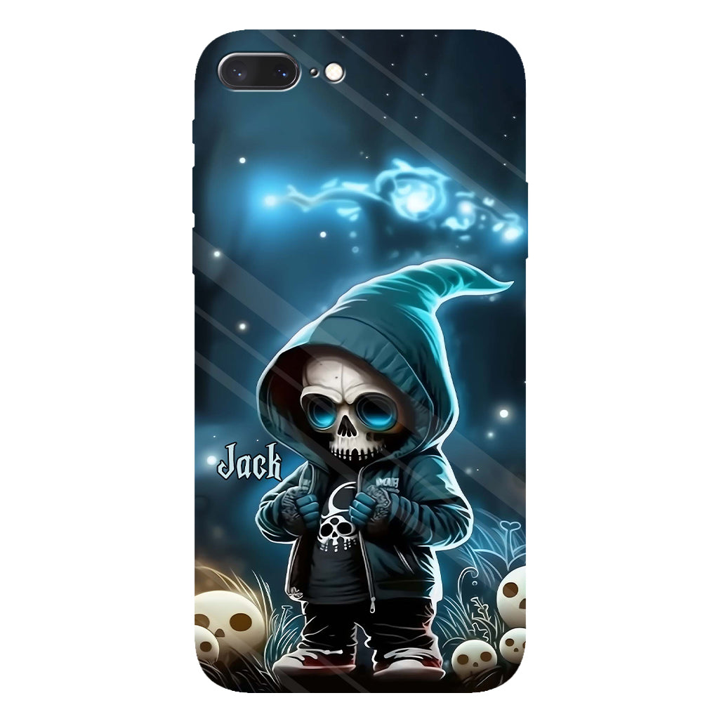 Coque de téléphone personnalisée Cool Dude - Motif crâne intégral
