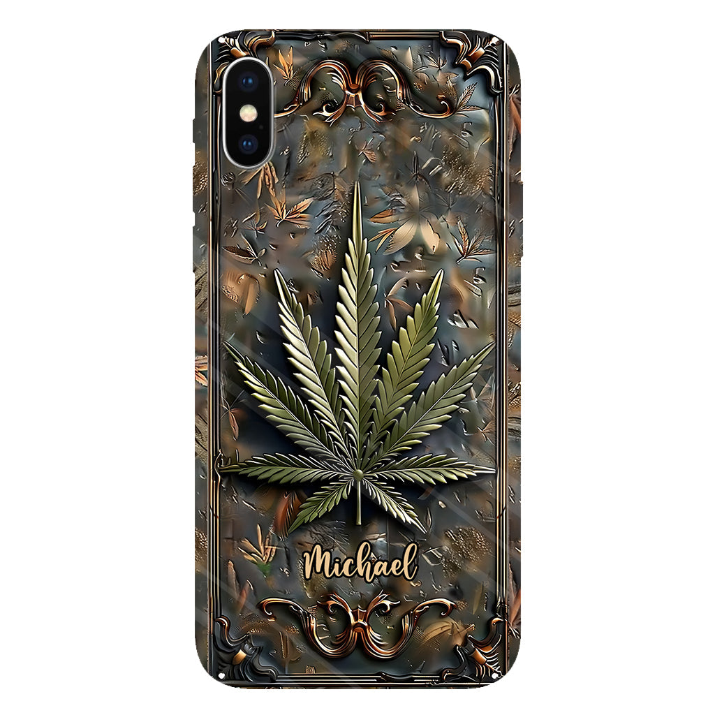 High Life - Personalized Weed Full Print Phone Case