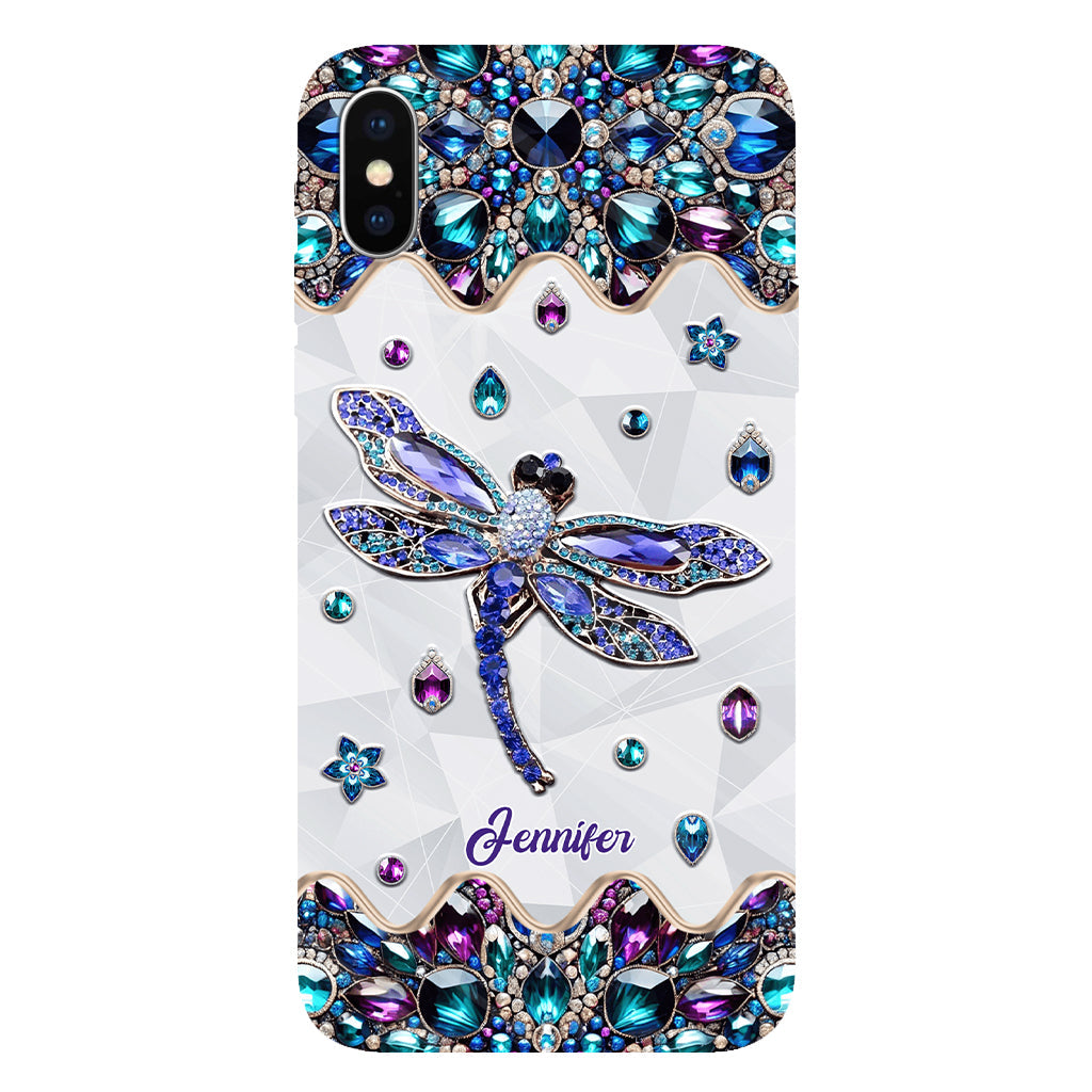 Love Dragonfly - Personalized Dragonfly Full Print Phone Case