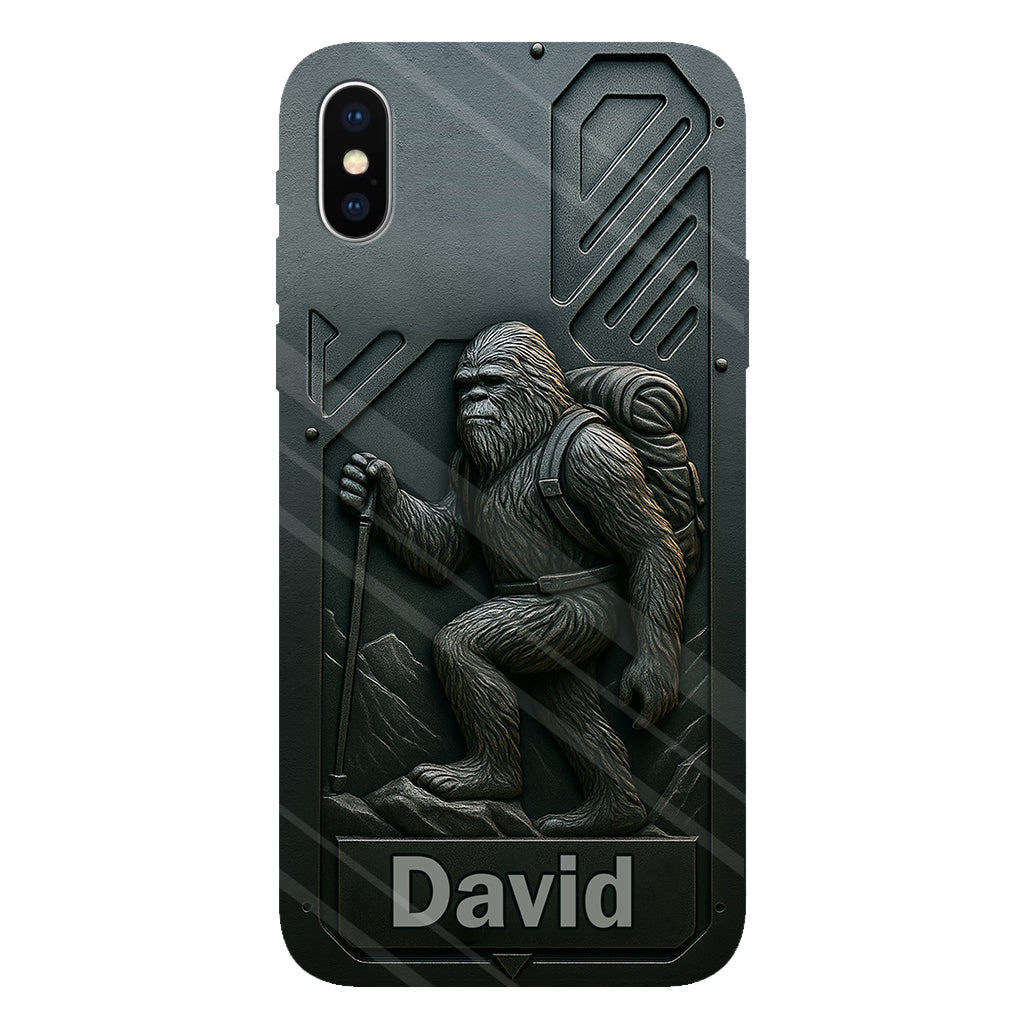 Sasquatch - Personalized Hiking Full Print Phone Case