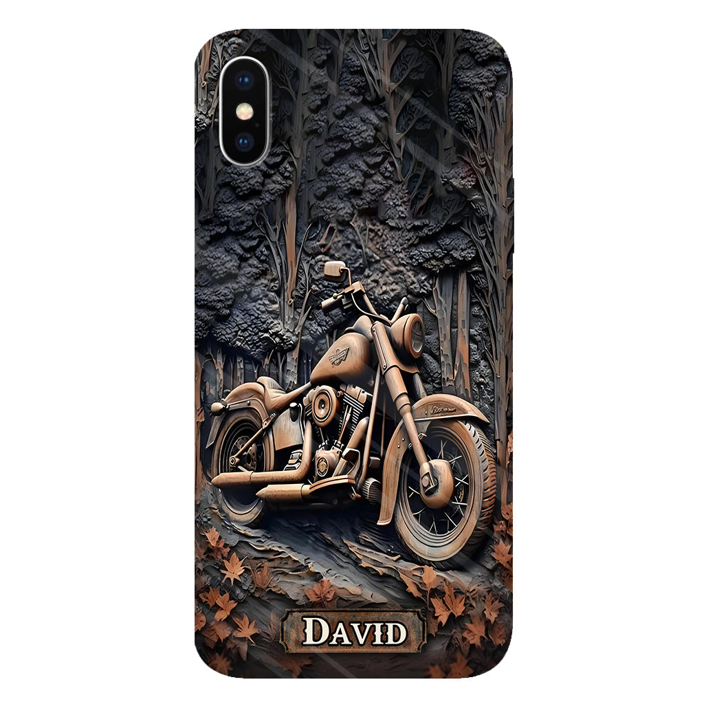Time To Ride - Personalized Biker Full Print Phone Case