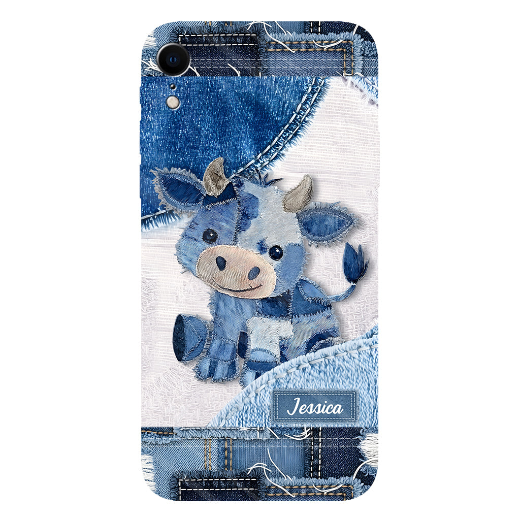 Coque de téléphone personnalisée avec imprimé vache des Highlands - Mignonne vache des Highlands