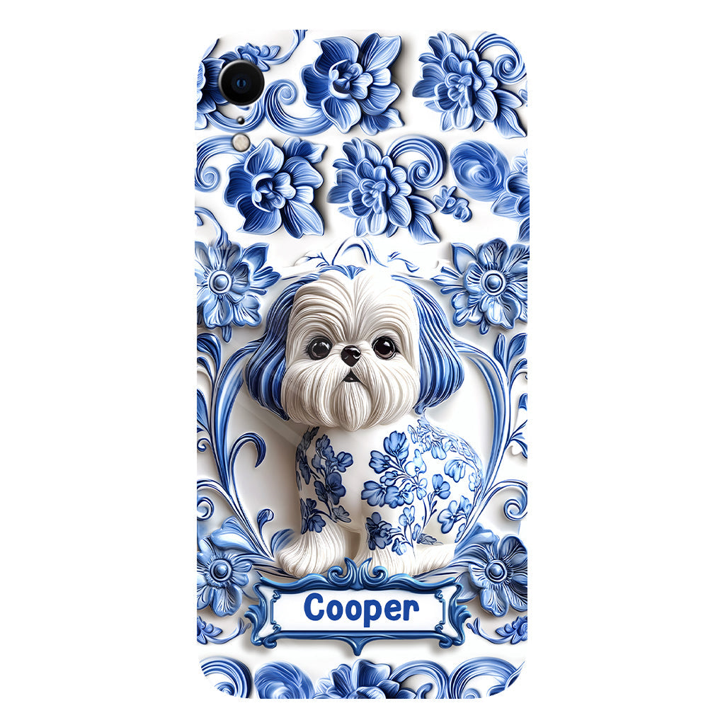 Cute Dog - Personalized Dog Full Print Phone Case