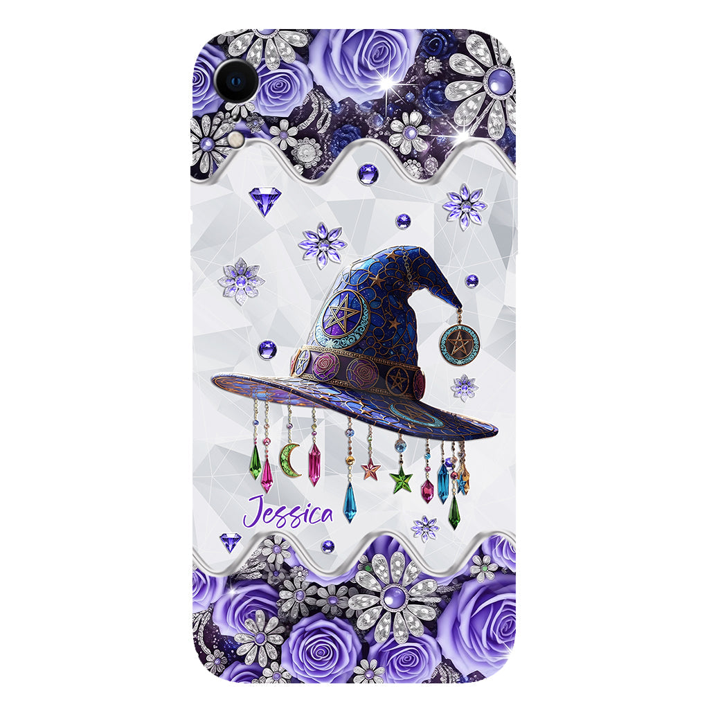 Magnifique chapeau de sorcière - Coque de téléphone personnalisée avec imprimé intégral de sorcière